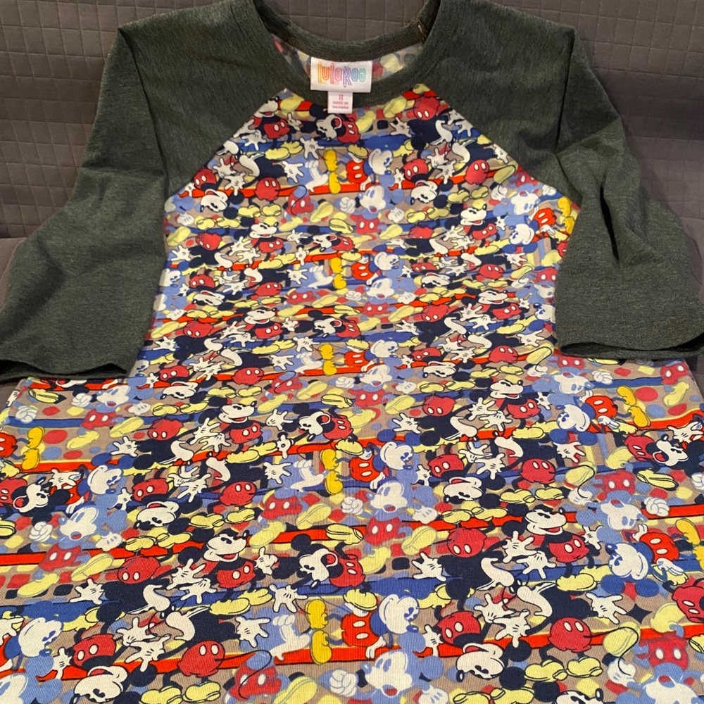 Lularoe Sloan Disney Print- Mickey